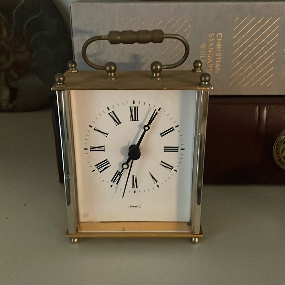 Vintage battery operated alarm clock
